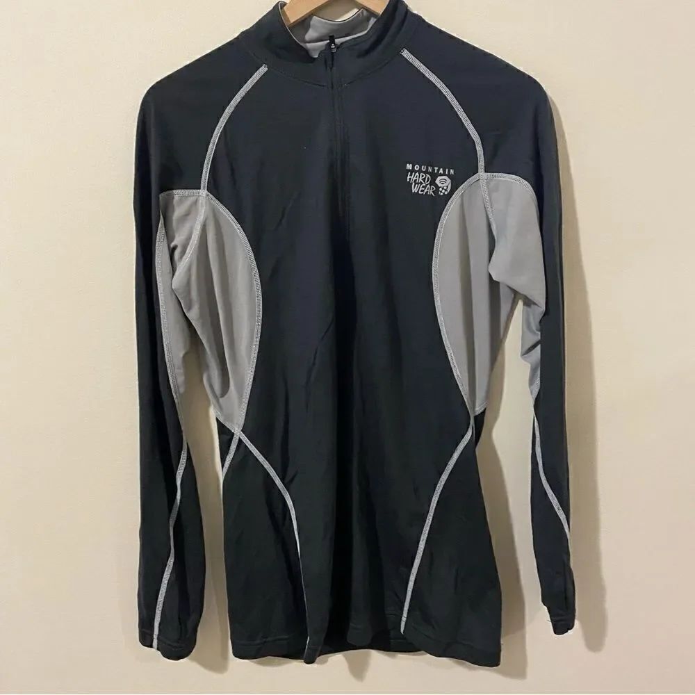 Mountain Hardwear Merino Wool Colorblock Pattern Sweatshirt - Picture 3 of 9